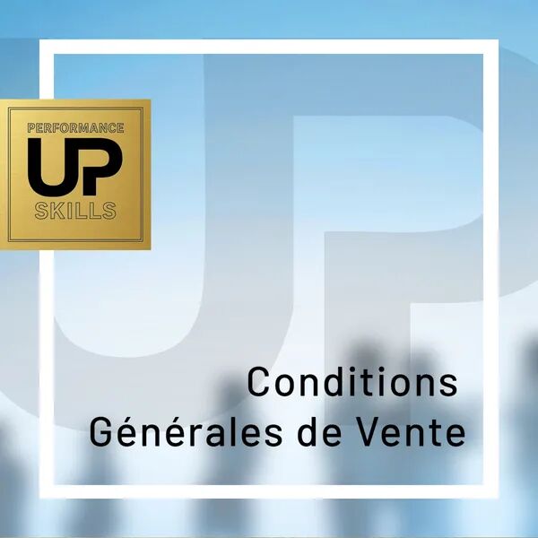 Nos conditions Générales de Vente (CGV)